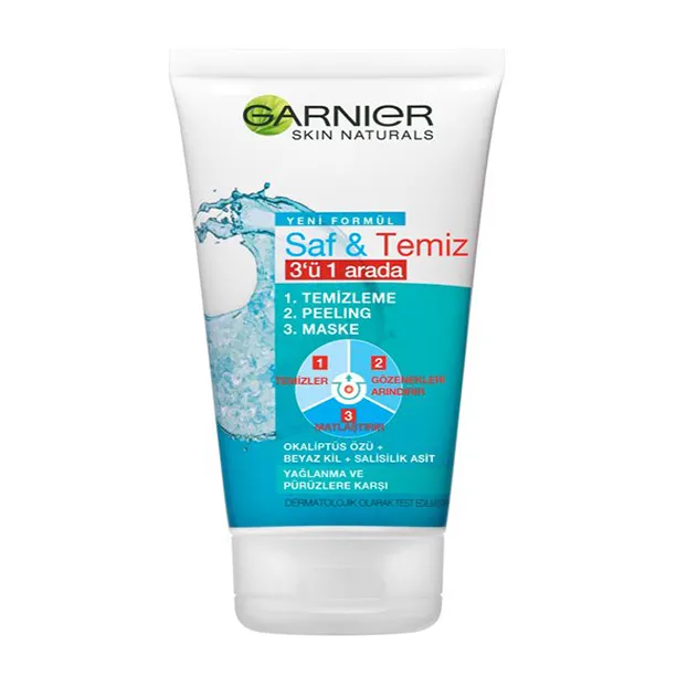 Garnier Saf Temiz 3 ü 1 arada Temizleme Jeli