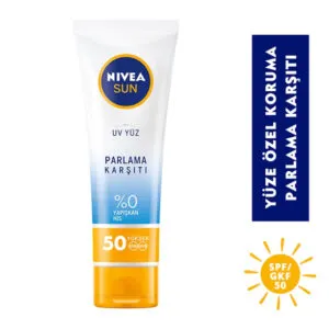 Nivea Sun UV Yüz Parlama Karşıtı 50GKF Güneş Kremi 50 ml