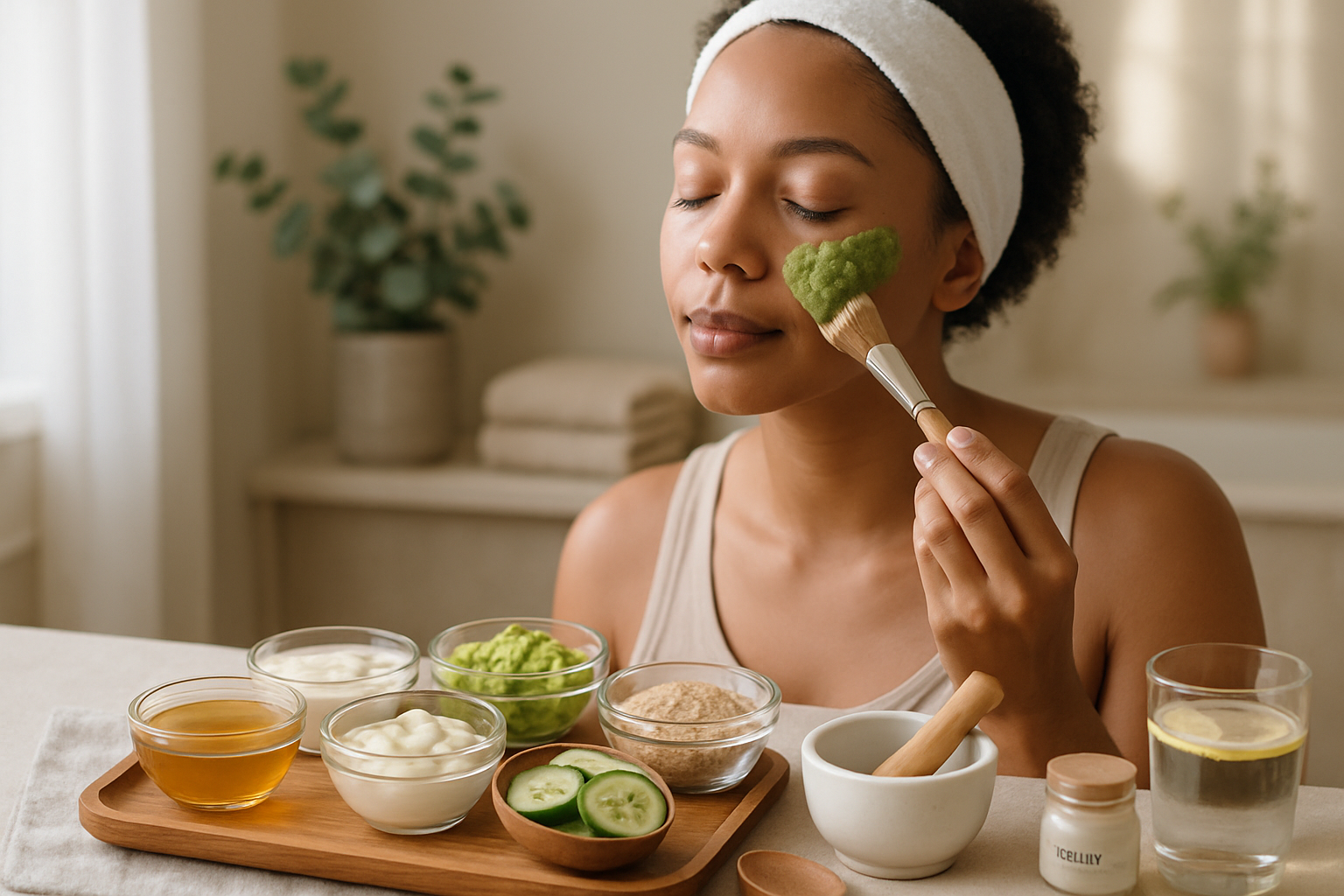 Evde Doğal Yüz Maskesi Tarifleri